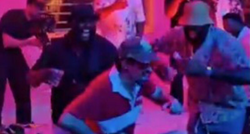 Bad Bunny and LeBron James spark bromance as pair party hard with lots of women at swanky Puerto Rico hotel 