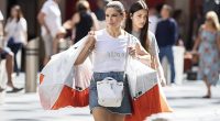 Banks are tipping a further round of rate cuts to come from the RBA's meeting next week, but experts warn the benefits may not be felt by borrowers (pictured, a Melbourne shopper)