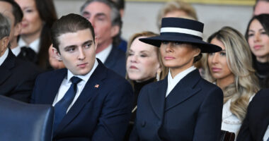 Barron Trump Is Taking Heat For Melania's Fishy Absence On Scotland Trip