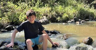 Declan Phillips, 14, died after being struck by a 4WD on his way to school on Wednesday
