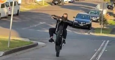 A 14-year-old boy has died after falling off an e-bike in Sydney on Thursday