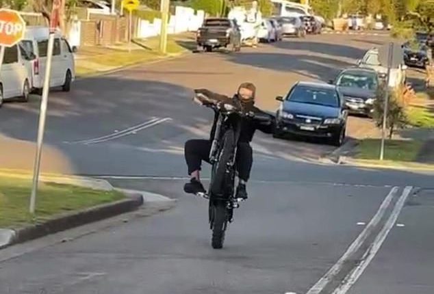 A 14-year-old boy has died after falling off an e-bike in Sydney on Thursday