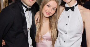 Brooklyn Beckham paid tribute to his sister Harper on her 14th birthday - in a move amid fears he would ignore the festivities due to family tensions