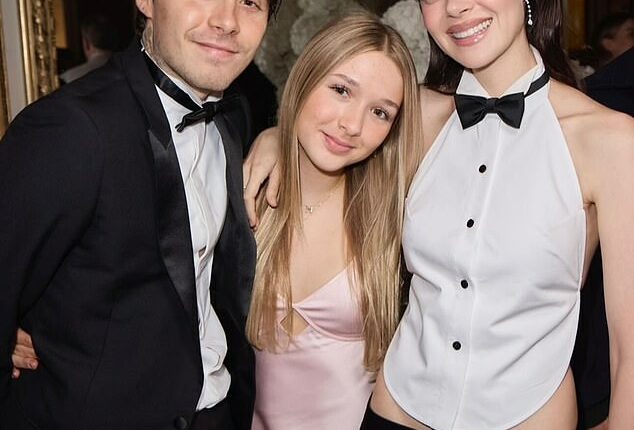 Brooklyn Beckham paid tribute to his sister Harper on her 14th birthday - in a move amid fears he would ignore the festivities due to family tensions