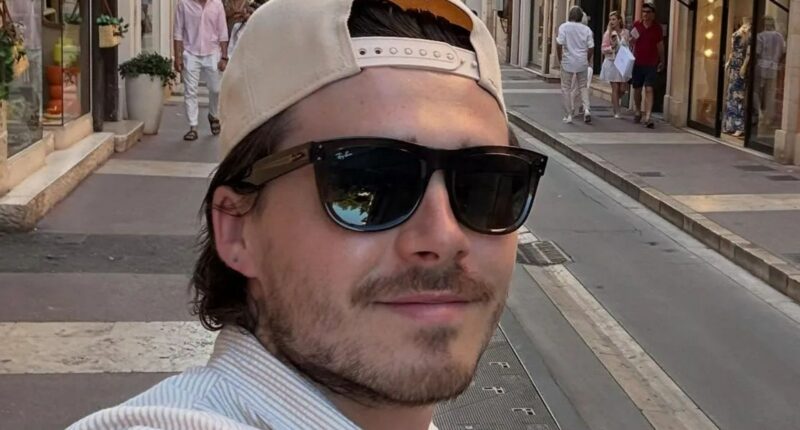 Brooklyn Beckham ends feud with Becks after booze clash