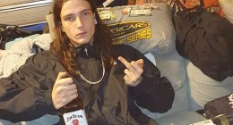 Brandon Dower, 21, (pictured) and his brother Alex, 23, were sentenced over the bashing of an elderly man in the District Court in Perth on Tuesday