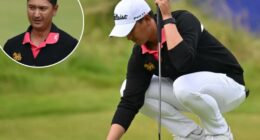 Buddhist monk Sadom Kaewkanjana in early contention at British Open
