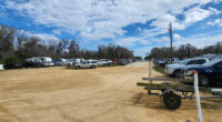 The RV park at Bull Creek Fish Camp. Soon all these people will have a restaurant again there. (© FlaglerLive)