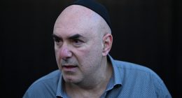 East Melbourne Synagogue president Danny Segal (pictured) and his wife Jenny were among those inside enjoying Shabbat dinner at the time