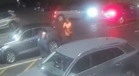 Lenny Scott, 33, who was the father of twins, was shot six times outside a gym on February 8 last year by a man wearing hi-vis
