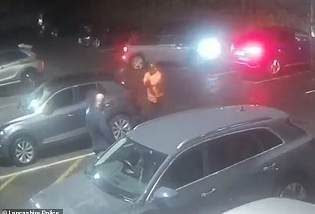 Lenny Scott, 33, who was the father of twins, was shot six times outside a gym on February 8 last year by a man wearing hi-vis