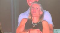 Chris Martin caught one camera-shy couple by surprise as he addressed the audience at a Coldplay concert - and joked that they were 'either having an affair' or were just very bashful