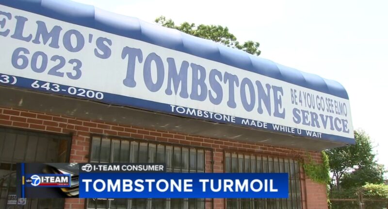 Consumers struggle to get refunds from Chicago tombstone business over missing, erroneous headstones