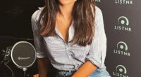 Controversial former ABC freelancer Antoinette Lattouf (pictured) has announced she has signed with the Stage Addiction talent agency