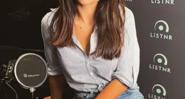 Controversial former ABC freelancer Antoinette Lattouf (pictured) has announced she has signed with the Stage Addiction talent agency