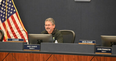 County Commission Chair Andy Dance. (© FlaglerLive)