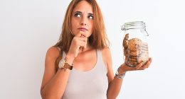 Dating experts have issued a warning over the controversial 'cookie-jarring' dating trend - as people labelled it 'gross' (stock image)