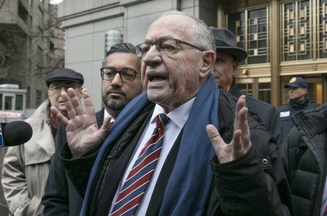 Dershowitz Makes Explosive Claim About the Elusive Epstein Client List