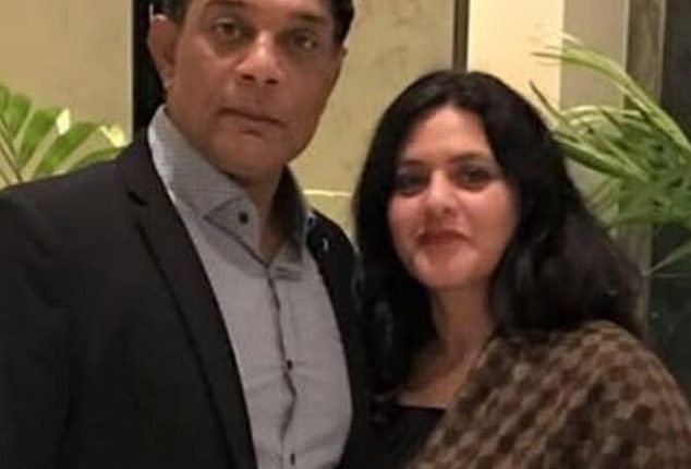 NDIS recipient Sohail Aleem Qureshi (pictured with his wife Josephine before his accident) has been charged with seven counts of sexual assault relating to female NDIS workers