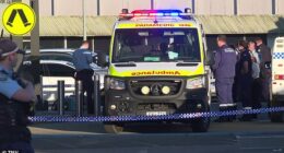 A man shot by police at a west Sydney Westfield has been identified as a 29-year-old father of two