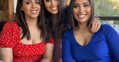 Alyssa Charles (pictured center with her sisters Chante and Jasmine) is the Disney Dream's lead physician, based in her native South Africa