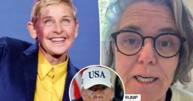 Ellen DeGeneres supports Rosie O’Donnell as Donald Trump threatens to strip her US citizenship