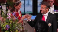 Emmanuel Macron Caught Winking at Kate and Making 4-Word Comment About Prince William