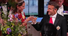 Emmanuel Macron Caught Winking at Kate and Making 4-Word Comment About Prince William