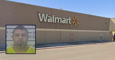 Father arrested after teen daughter gives birth in Walmart bathroom, employees find baby dumped in trash can, cops say