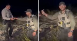 Fiendish New Mexico sheriff’s deputy fatally throws helpless baby rabbit against side of car: video shows