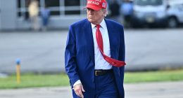 A NORAD fighter jet intercepted a plane violating restricted airspace over Bedminster, New Jersey , where President Donald Trump is spending the weekend