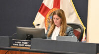 School Board member Lauren Ramirez volunteered a request to the Florida Ethics Commission for an opinion on potential conflicts of interests between her private business and the district. (© FlaglerLive)