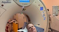 Dr Richard Scolyer has revealed he had some 'tough times' during his cancer battle in June