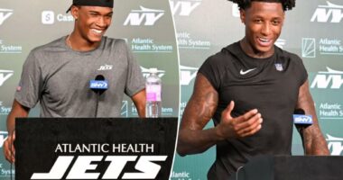 Garrett Wilson and Sauce Gardner won’t let paydays change their Jets goals