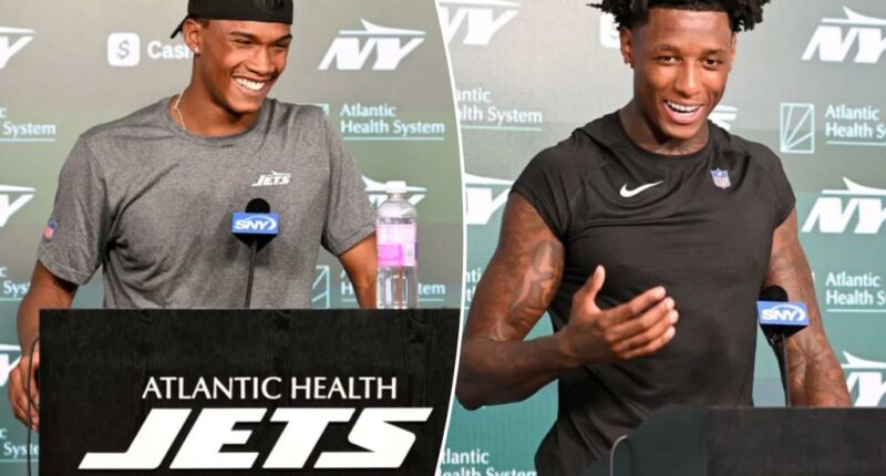 Garrett Wilson and Sauce Gardner won’t let paydays change their Jets goals