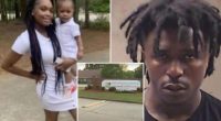 Georgia killer spits at prosecutors moments after he’s sentenced to life in prison for fatally shooting his child’s mother outside daycare center