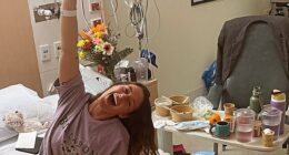 Ms Wilga returned to social media on Monday night, where she appeared well-stocked after losing 12kg across her 11 nights among the elements