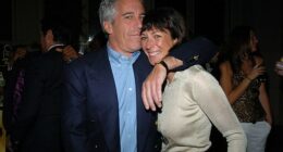Jeffrey Epstein and Ghislaine Maxwell attend the 2005 Wall Street Concert Series Benefitting Wall Street Rising