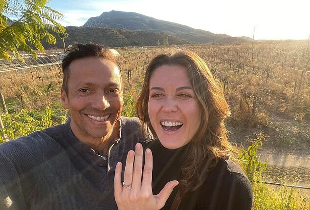 Jamie Nations, 56, (L), and Olena Berezhnova-Gunel, 34, (R), were awaiting visa approval to get married and move in together in Los Angeles