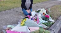 Full-time carer Tracey Jean, 56, (pictured) rushed to cradle the two-year-old boy after the crash and shielded the youngster from seeing his dying grandparents
