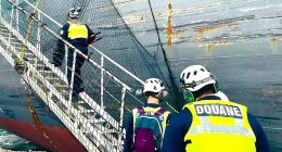 The French Navy intercepted the shipment when they searched a ship near New Caledonia