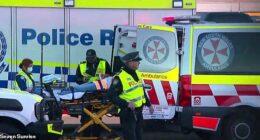 One man has been rushed to hospital after a six-vehicle crash on the Sydney Harbour Bridge