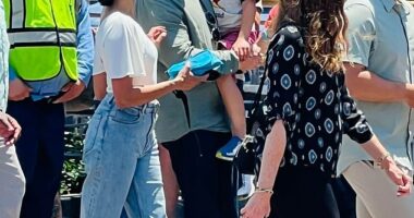 J.D. Vance 's wife Usha Vance has been praised for her 'casual' outfit choice during their day out in Disneyland