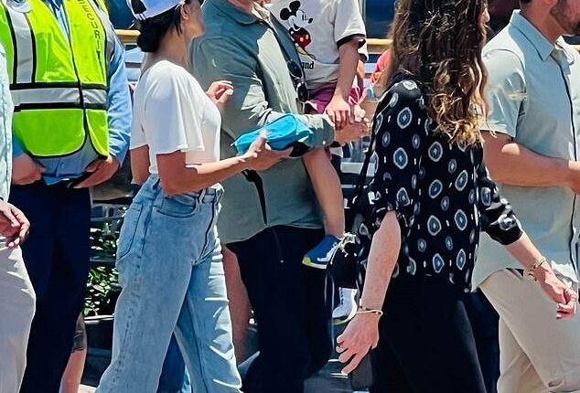 J.D. Vance 's wife Usha Vance has been praised for her 'casual' outfit choice during their day out in Disneyland