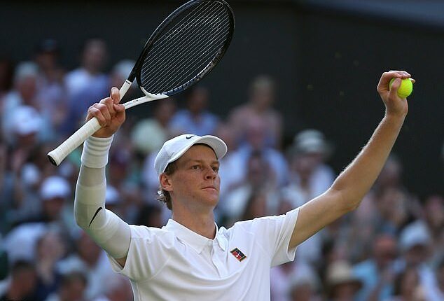 Jannik Sinner reached his first ever Wimbledon final by defeating Djokovic in straight sets