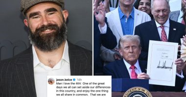 Jason Kelce ripped for ‘out of touch’ Fourth of July post