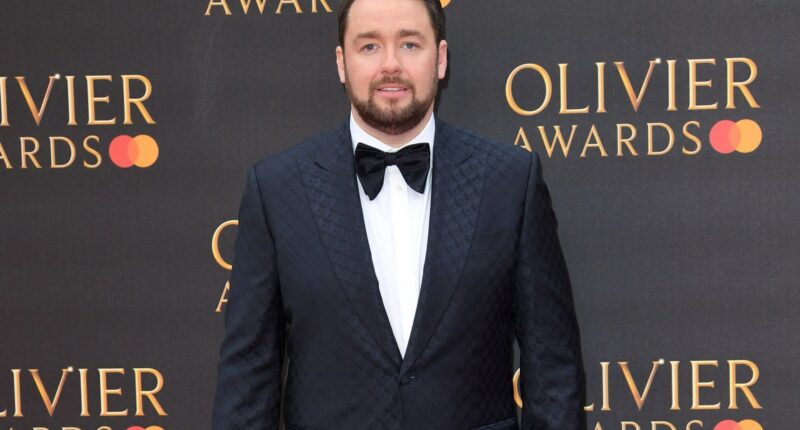 Jason Manford posts from his hospital bed after being forced to cancal gigs to have emergency surgery