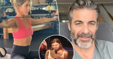 Jen Aniston has fallen under the spell of a hunky hypnotist — but he comes with a colorful past
