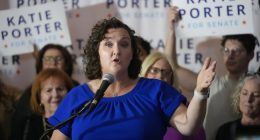 Kamala Harris So Weak That Even Katie Porter Thinks She Can Beat Her