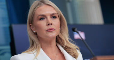 Karoline Leavitt's Prim Press Secretary Persona Is Slipping (& We Can Tell She's Beyond Caring)